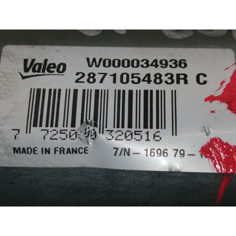 Recambio de motor limpia trasero para renault captur 0.9 tce referencia OEM IAM 287105483RC  