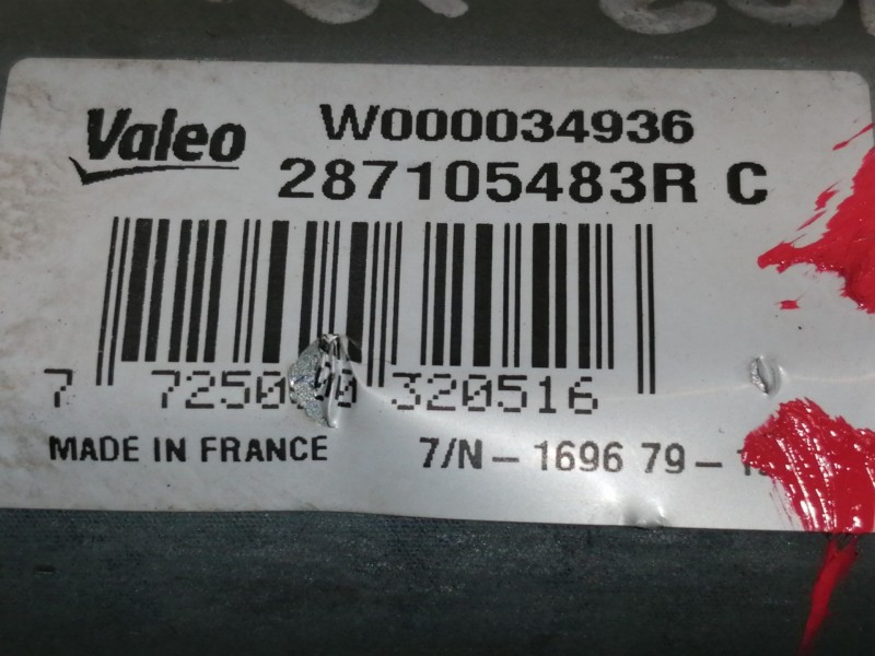 Recambio de motor limpia trasero para renault captur 0.9 tce referencia OEM IAM 287105483RC  