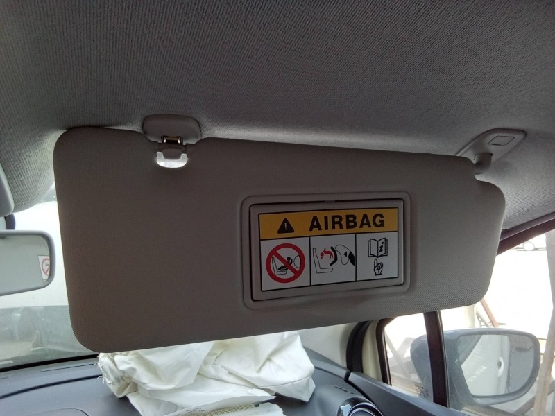 Recambio de parasol derecho para renault captur 0.9 tce referencia OEM IAM 964003555R  