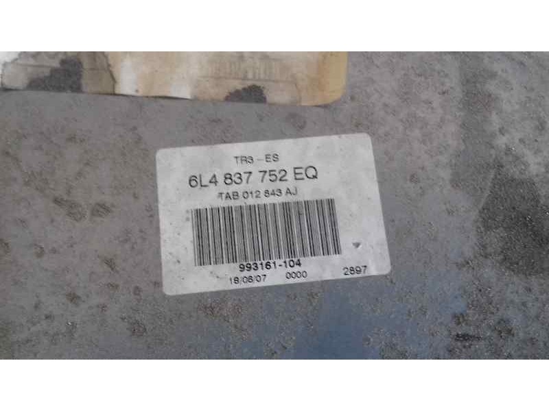 Recambio de elevalunas delantero derecho para seat ibiza (6l1) stella referencia OEM IAM 6L4837752EQ TAB012843AJ 993161104