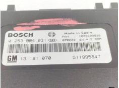 Recambio de modulo electronico para opel zafira b cosmo referencia OEM IAM 0263004031 511995847 13181070 2