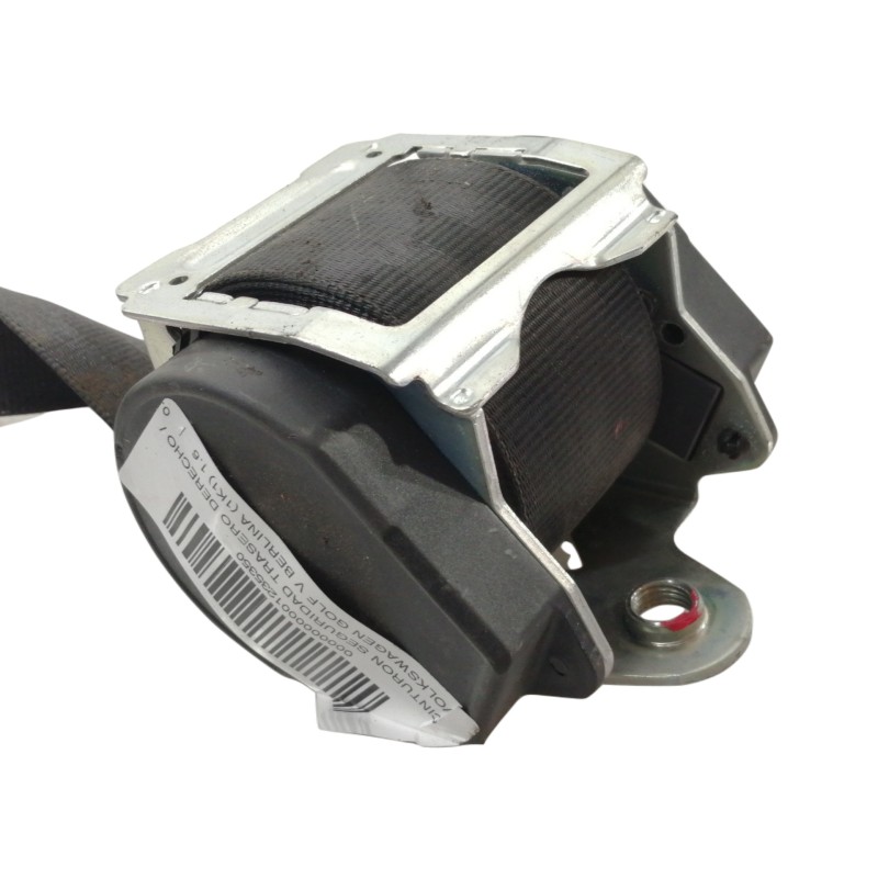 Recambio de cinturon seguridad trasero derecho para volkswagen golf v berlina (1k1) 1.6 referencia OEM IAM 604548400  