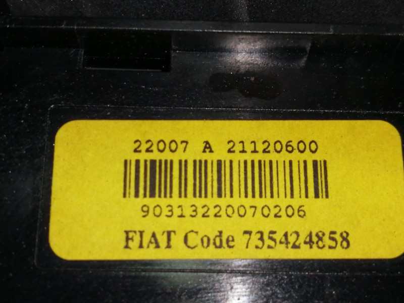 Recambio de warning para fiat bravo (198) 1.4 16v t jet active referencia OEM IAM 7354428100  