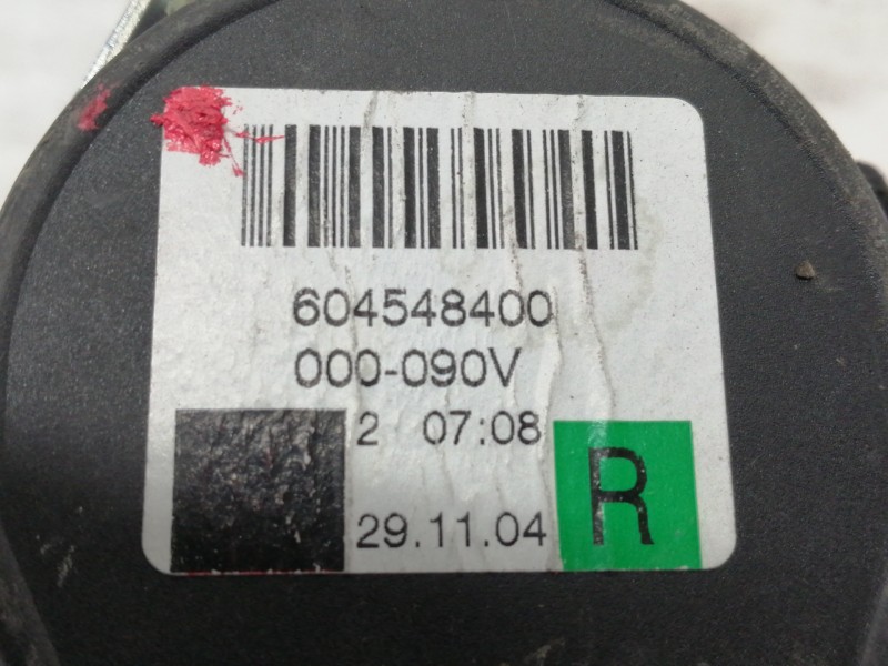Recambio de cinturon seguridad trasero derecho para volkswagen golf v berlina (1k1) 1.6 referencia OEM IAM 604548400  