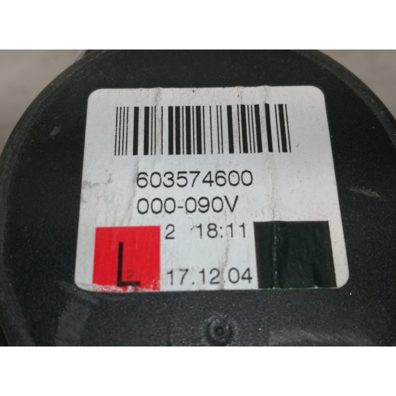 Recambio de cinturon seguridad trasero izquierdo para volkswagen golf v berlina (1k1) 1.6 referencia OEM IAM 603574600  
