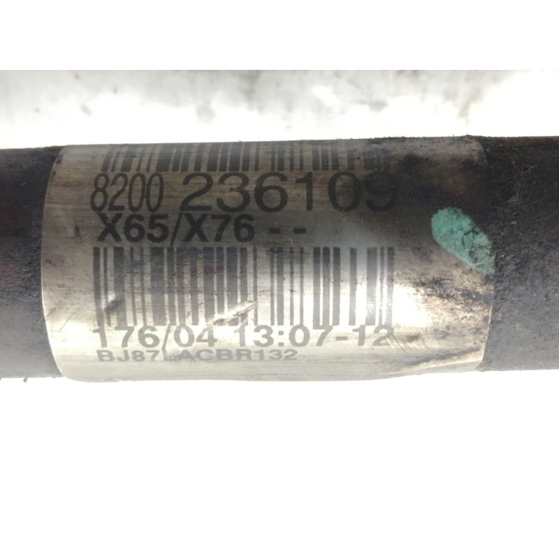 Recambio de transmision delantera izquierda para renault clio ii fase ii (b/cb0) 1.5 dci diesel referencia OEM IAM 8200236109 BJ