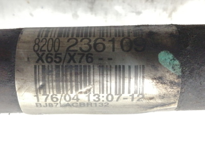 Recambio de transmision delantera izquierda para renault clio ii fase ii (b/cb0) 1.5 dci diesel referencia OEM IAM 8200236109 BJ