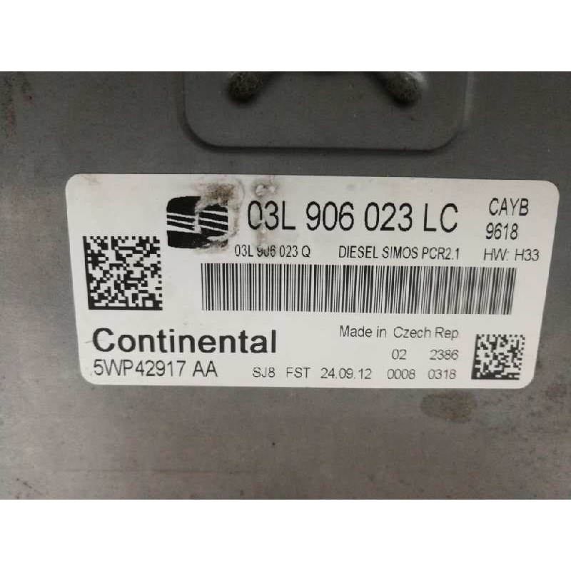 Recambio de centralita motor uce para seat ibiza sc (6j1) stylance / style referencia OEM IAM 03L906023LC  