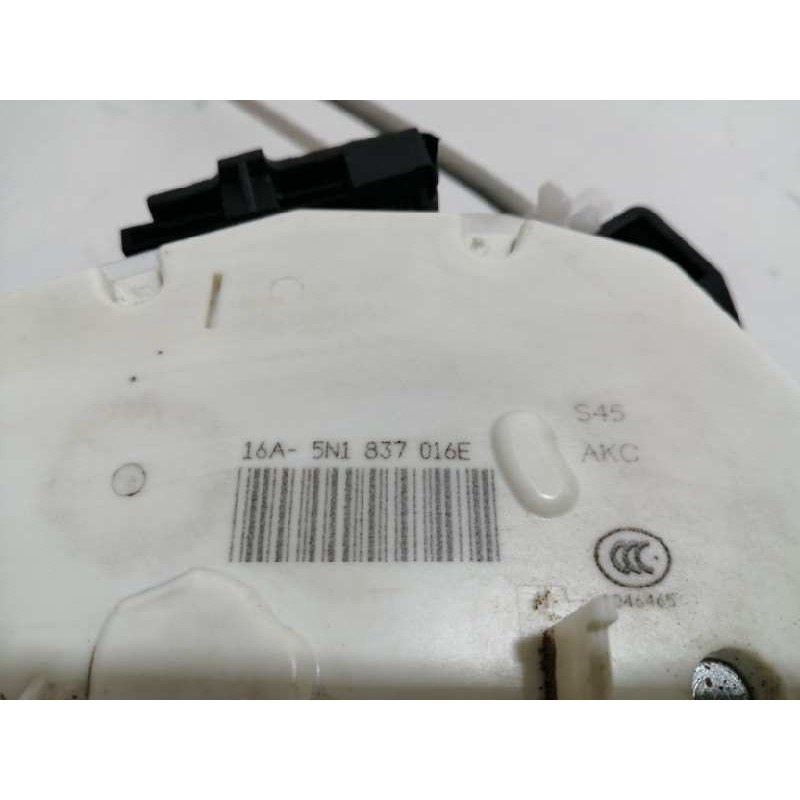 Recambio de cerradura puerta delantera derecha para seat ibiza sc (6j1) stylance / style referencia OEM IAM 16A5N1837016E  