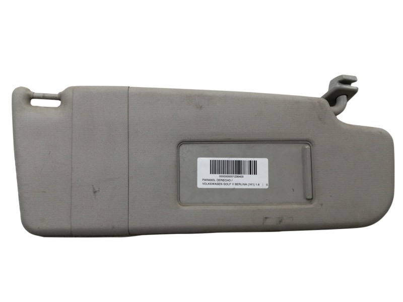 Recambio de parasol derecho para volkswagen golf v berlina (1k1) 1.6 referencia OEM IAM 1K0857552A  