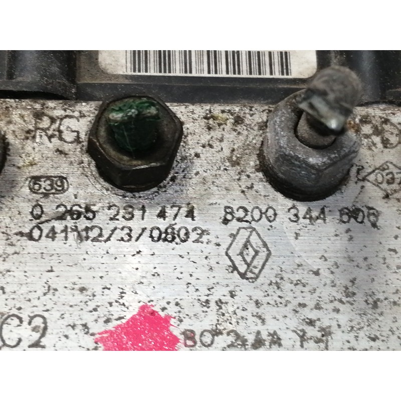Recambio de abs para renault scenic ii pack authentique referencia OEM IAM 0265800387  