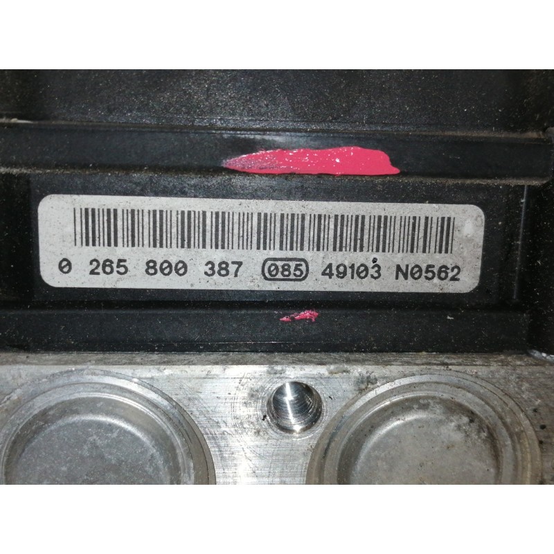Recambio de abs para renault scenic ii pack authentique referencia OEM IAM 0265800387  