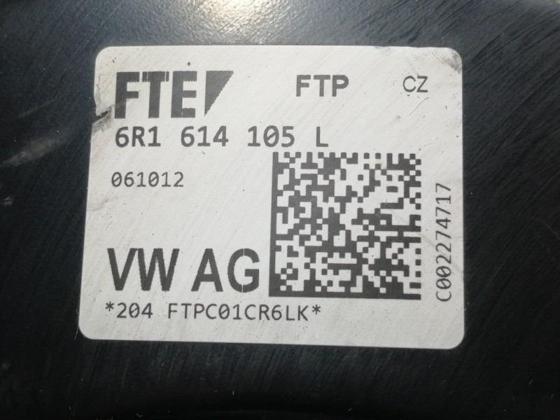 Recambio de servofreno para seat ibiza sc (6j1) stylance / style referencia OEM IAM 6R1614105L  