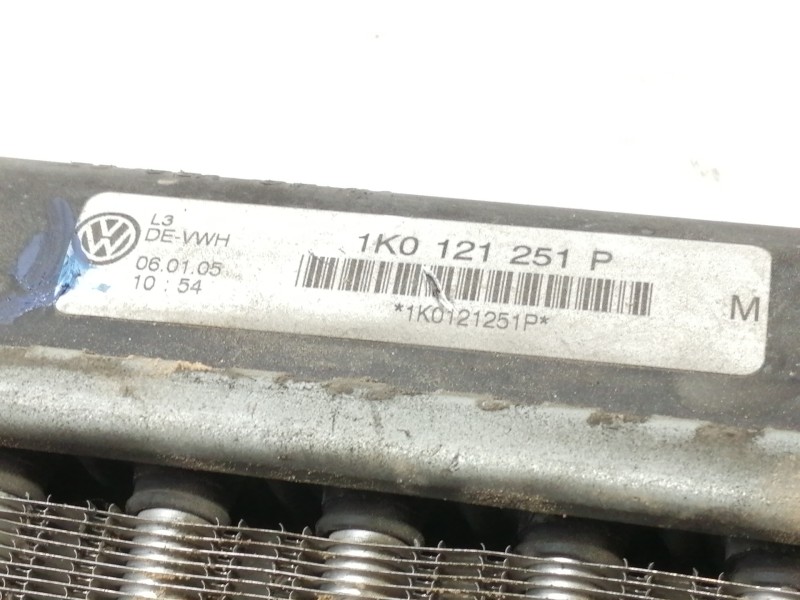 Recambio de radiador agua para volkswagen golf v berlina (1k1) 1.6 referencia OEM IAM 1L0121251  