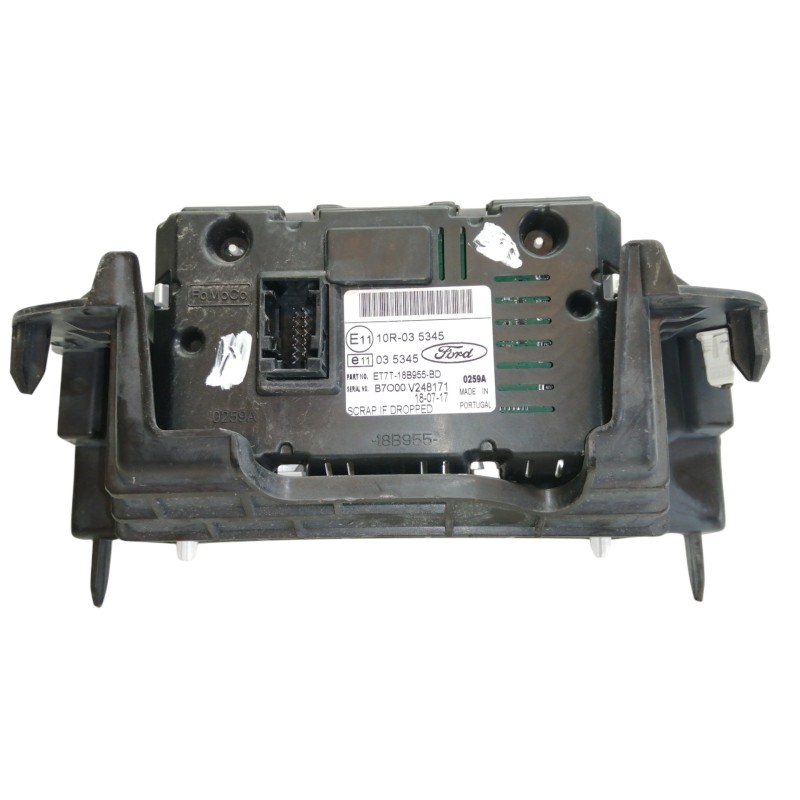 Recambio de pantalla multifuncion para ford tourneo courier (c4a) titanium referencia OEM IAM ET7T18B955BD  