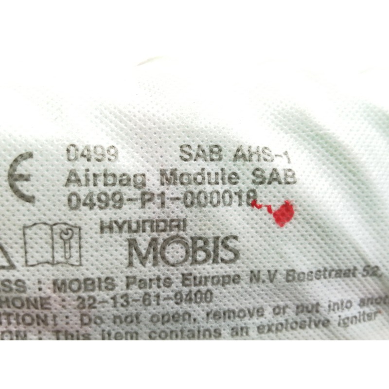 Recambio de airbag delantero derecho para hyundai i40 style referencia OEM IAM 0499P1000018  
