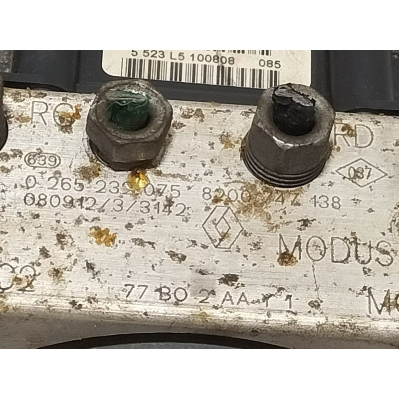 Recambio de abs para renault modus dynamique referencia OEM IAM 0265232075 0265232075 