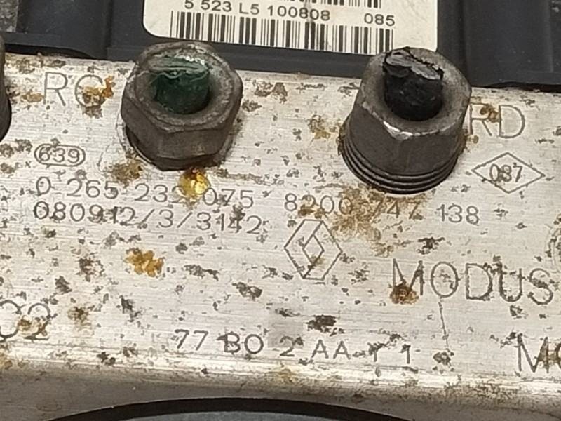 Recambio de abs para renault modus dynamique referencia OEM IAM 0265232075 0265232075 