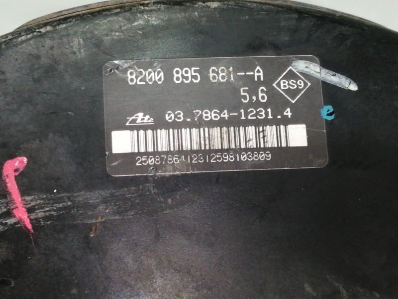 Recambio de servofreno para renault modus dynamique referencia OEM IAM 8200895681A  