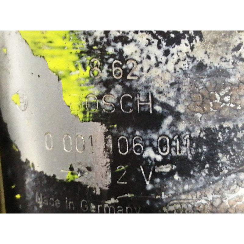 Recambio de motor arranque para opel corsa b eco referencia OEM IAM 0001106011  