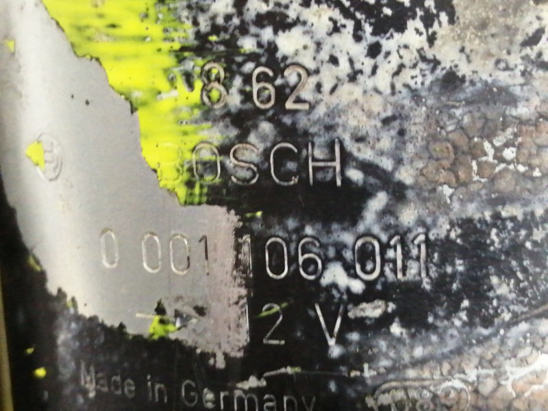 Recambio de motor arranque para opel corsa b eco referencia OEM IAM 0001106011  