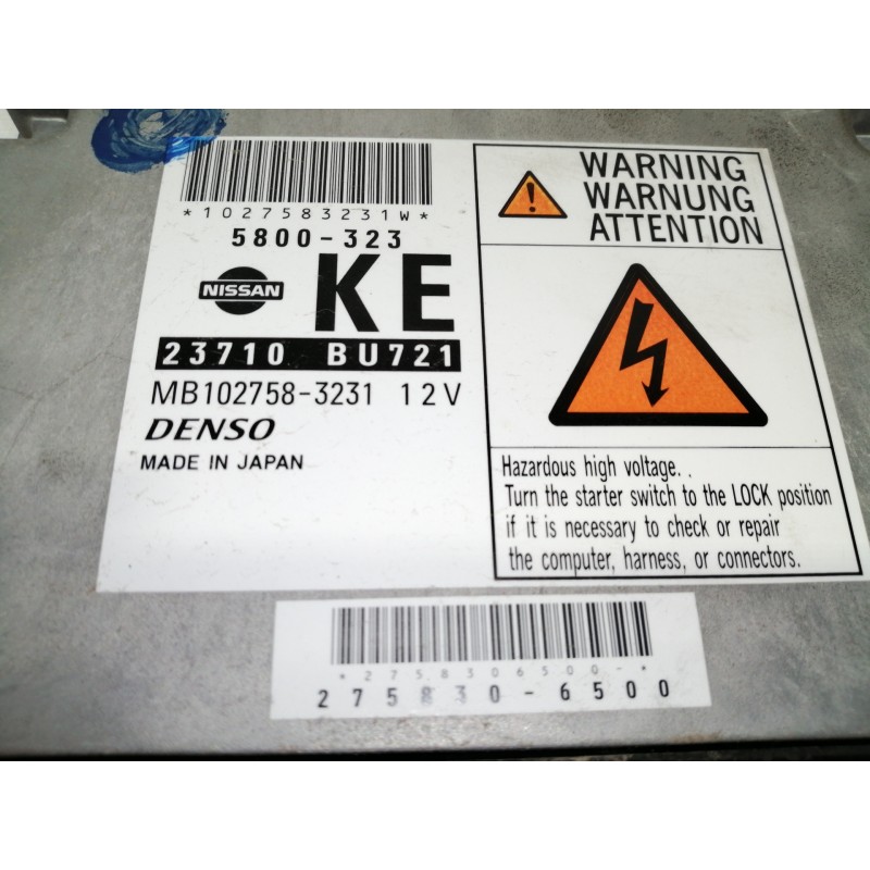 Recambio de centralita motor uce para nissan almera tino (v10m) acenta referencia OEM IAM 23710BU721  