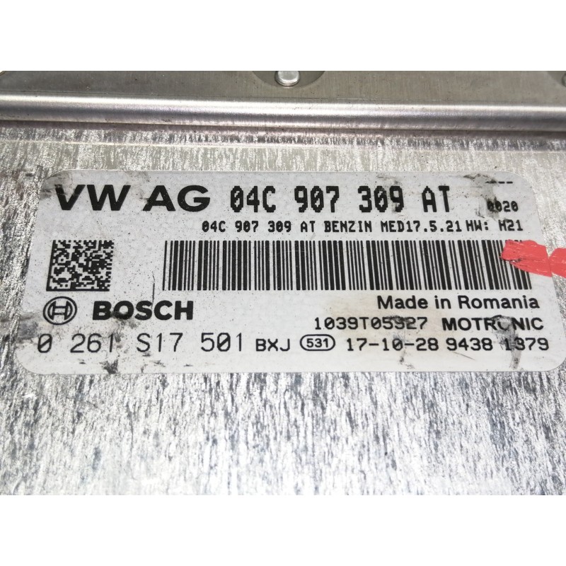 Recambio de centralita motor uce para seat arona style referencia OEM IAM 04C907309AT  