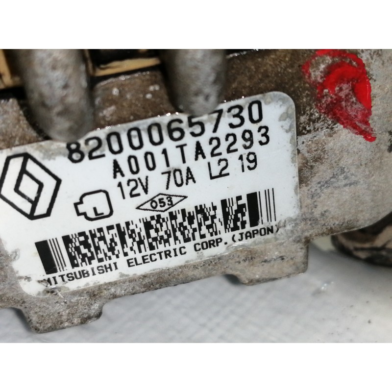 Recambio de alternador para renault clio ii fase ii (b/cb0) authentique referencia OEM IAM 8200065730  