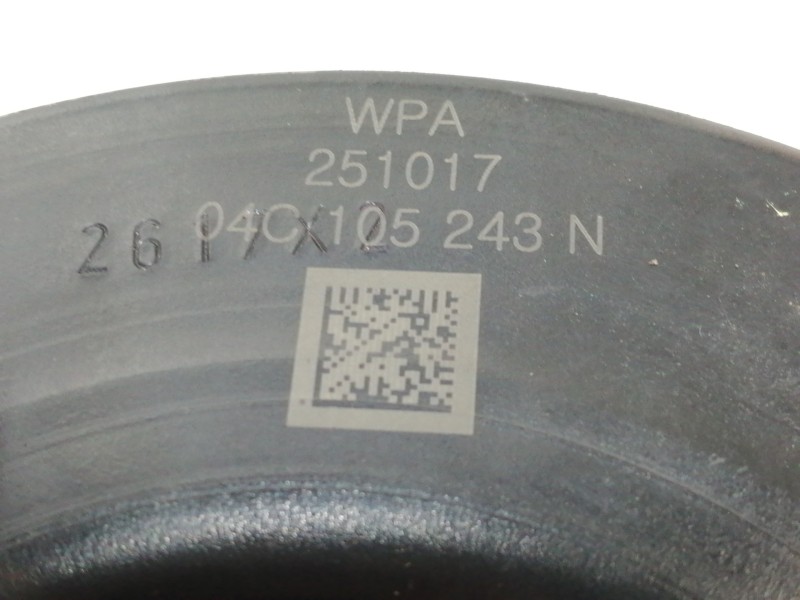 Recambio de polea cigueñal para seat arona style referencia OEM IAM 04C105243N  