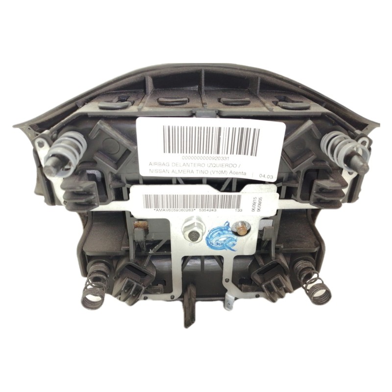 Recambio de airbag delantero izquierdo para nissan almera tino (v10m) acenta referencia OEM IAM 6005158D  