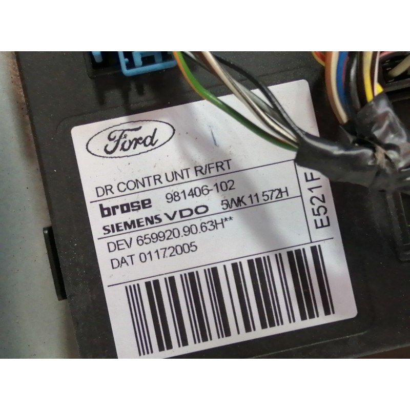 Recambio de elevalunas delantero derecho para ford focus berlina (cap) ghia referencia OEM IAM 4M51A045H16A  
