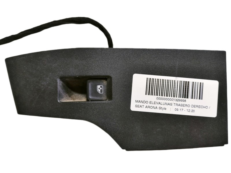 Recambio de mando elevalunas trasero derecho para seat arona style referencia OEM IAM 5G0959855P  