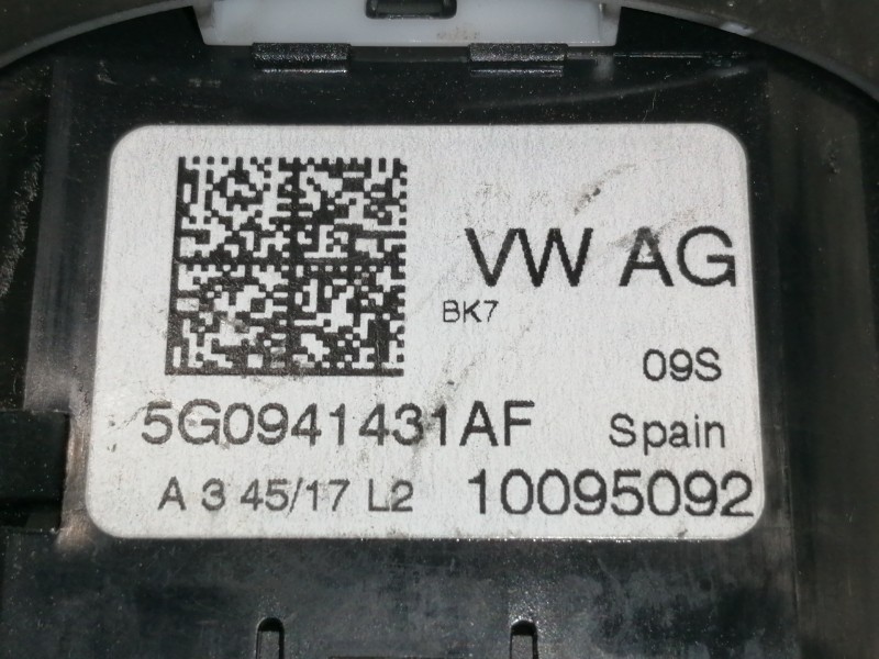 Recambio de mando luces para seat arona style referencia OEM IAM 5G0941431AF  