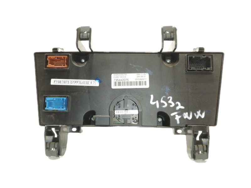 Recambio de mando calefaccion / aire acondicionado para fiat bravo (198) 1.9 active multijet referencia OEM IAM 735442075  
