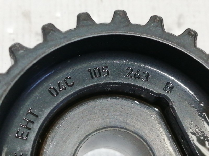 Recambio de polea cigueñal para seat arona style referencia OEM IAM 04C105263B  