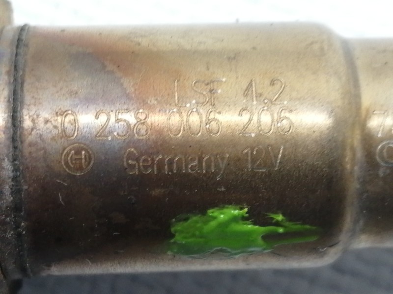 Recambio de sonda lambda para fiat bravo (198) 1.4 16v t jet active referencia OEM IAM 0258006206  