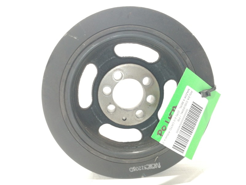 Recambio de polea cigueñal para mazda 5 berl. (cr) 2.0 crtd active+ (105kw) referencia OEM IAM   