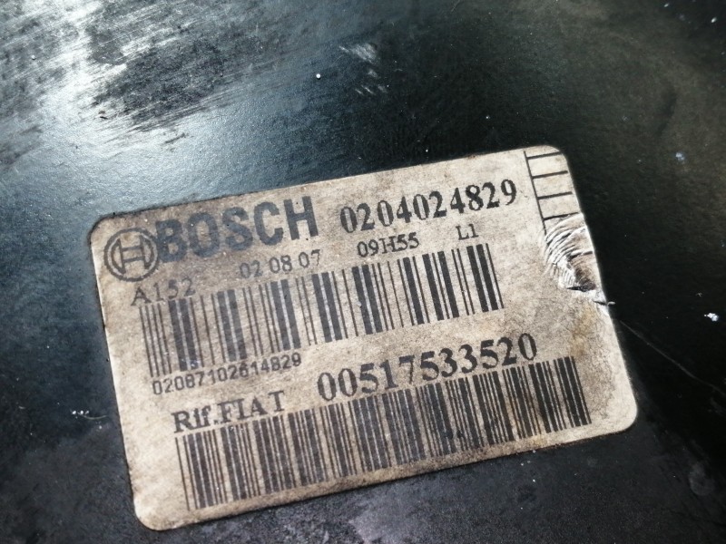Recambio de servofreno para fiat bravo (198) 1.9 active multijet referencia OEM IAM 0204024829 00517533520 