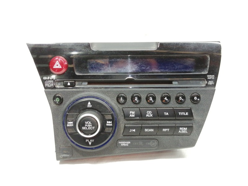 Recambio de sistema audio / radio cd para honda cr-z (szt) sport referencia OEM IAM 39100SZT  