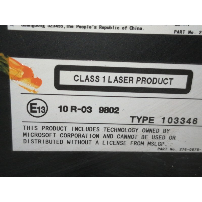 Recambio de sistema audio / radio cd para honda cr-z (szt) sport referencia OEM IAM 39100SZT  