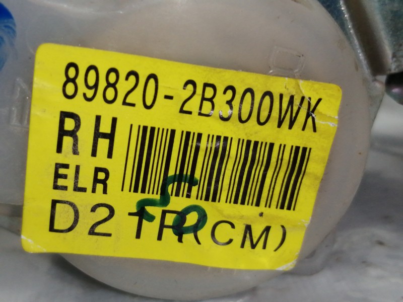 Recambio de cinturon seguridad trasero derecho para hyundai santa fe (bm) 2.2 crdi classic (2wd) referencia OEM IAM 898202B300WK