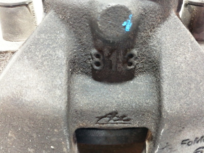 Recambio de pinza freno delantera izquierda para mazda 3 berlina (bk) 1.6 vvt active referencia OEM IAM 813 433 