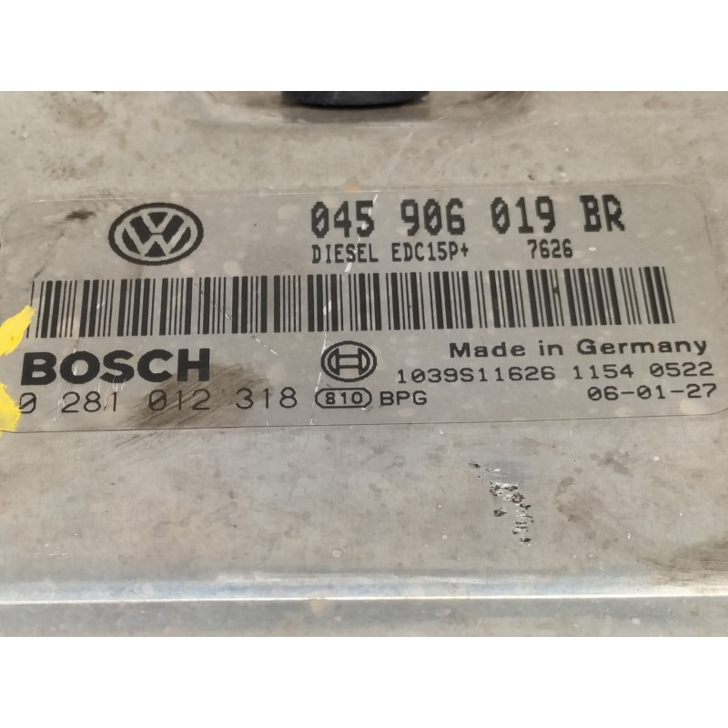 Recambio de centralita motor uce para seat ibiza (6l1) cool referencia OEM IAM 045906019BR 0281012318 