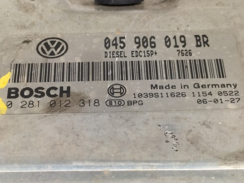 Recambio de centralita motor uce para seat ibiza (6l1) cool referencia OEM IAM 045906019BR 0281012318 