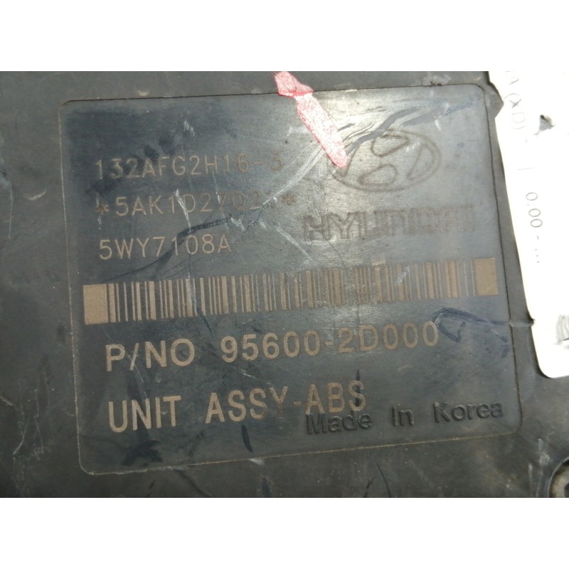 Recambio de abs para hyundai elantra (xd) referencia OEM IAM 589202D300 589202D300 BH60101300