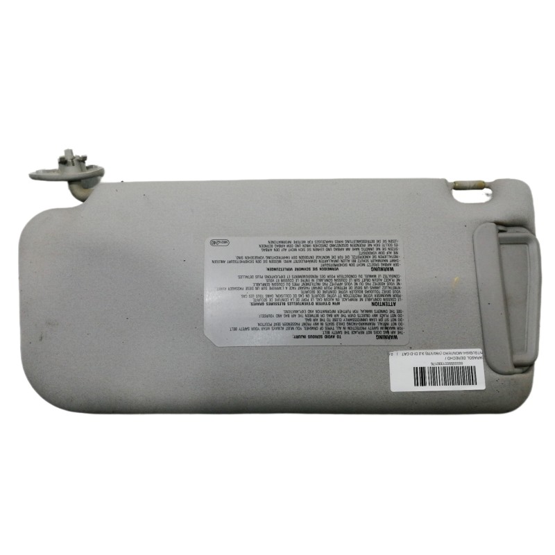 Recambio de parasol derecho para mitsubishi montero (v60/v70) 3.2 di-d cat referencia OEM IAM MR216240  