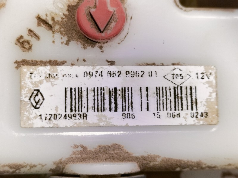 Recambio de aforador para dacia duster ambiance 4x2 referencia OEM IAM 172024983R 09746529902 0974652990201 