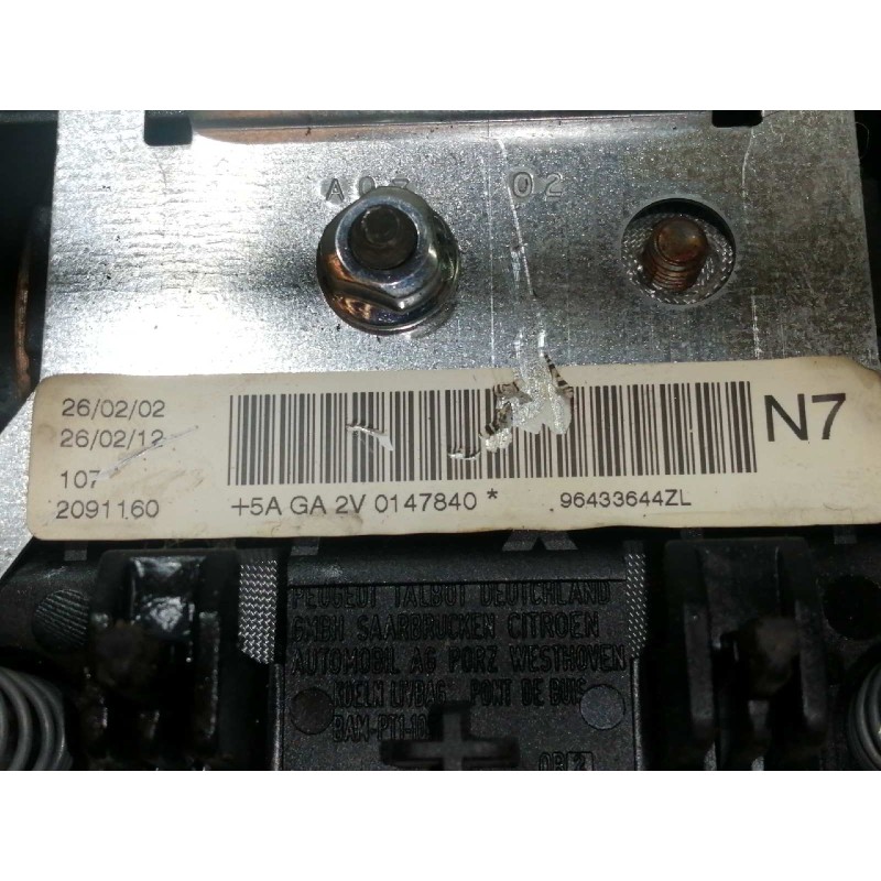 Recambio de airbag delantero izquierdo para citroën xsara berlina 1.4i sx referencia OEM IAM 96433644ZL  