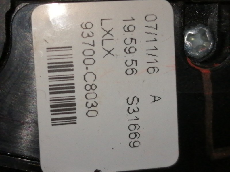 Recambio de modulo electronico para hyundai i20 elegant referencia OEM IAM 93700C8030  