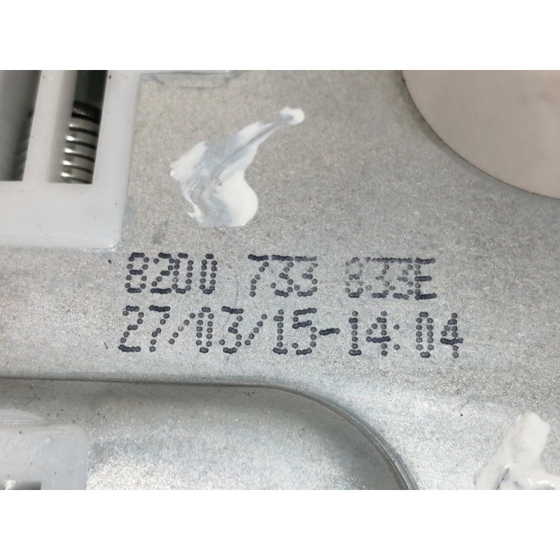 Recambio de elevalunas trasero izquierdo para dacia duster ambiance 4x2 referencia OEM IAM 8200733833E  